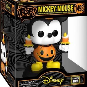NEW Mickey Mouse Halloween Light Up Funko Pop